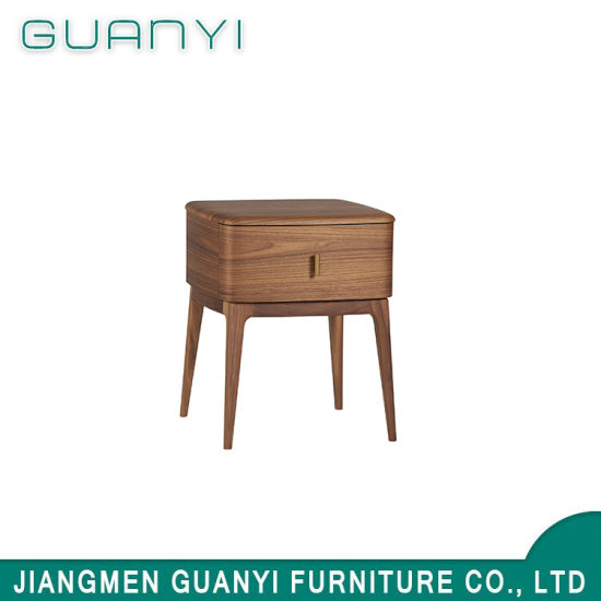 Mesa de almacenamiento de mesa de madera moderna de madera Muebles de la sala de estar