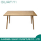 2018 Mesa de comedor de muebles de madera de ceniza sólida más popular