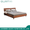 Nuevo King Moderno Doble Esponja AMEICANA CAMA DE MADERA DE LUJO DE LUJO MUEBLES