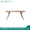 2019 moderno restaurante de madera muebles conjuntos de comedor mesa