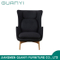 Silla de ocio-reclinable moderna / diseño de silla negra francés