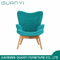 Silla de salón de diseño alto, muebles de silla de relax baratos