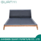 Últimos diseños de cama doble de madera estadounidense china.