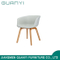 Cojín de espuma de inyección Volver Pierna de madera Silla de comedor