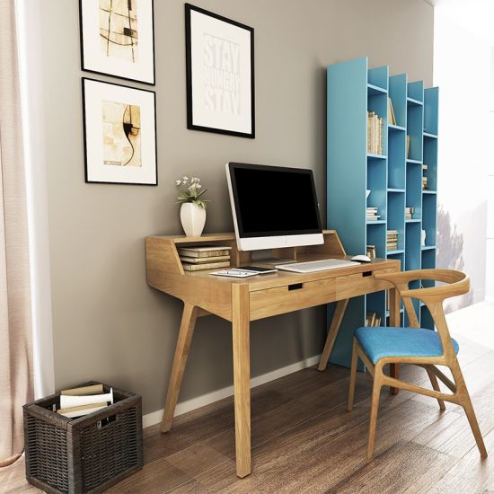 Muebles de madera de la ceniza sólida de 2019 Muebles de oficina Muebles de oficina