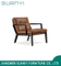 2019 nueva sillón de respaldo de madera de madera