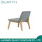 2018 nuevos productos Sillón de madera Armchair sala de estar Mobiliario Silla de ocio